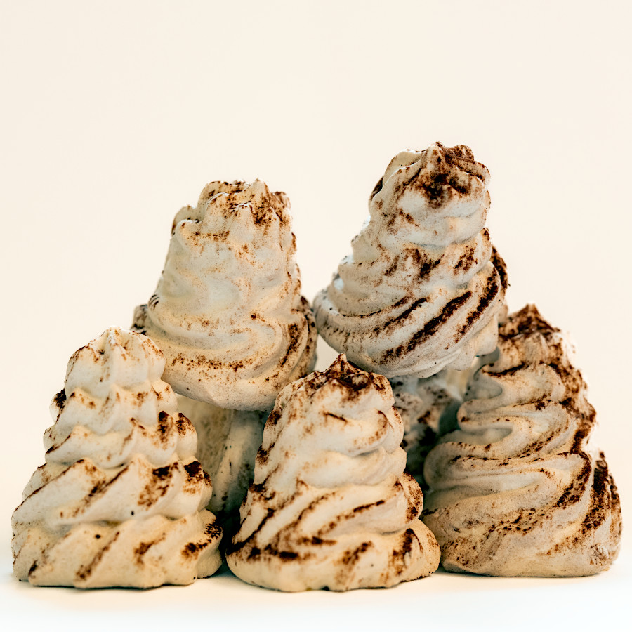 Meringues Tüpfli, Schoggi